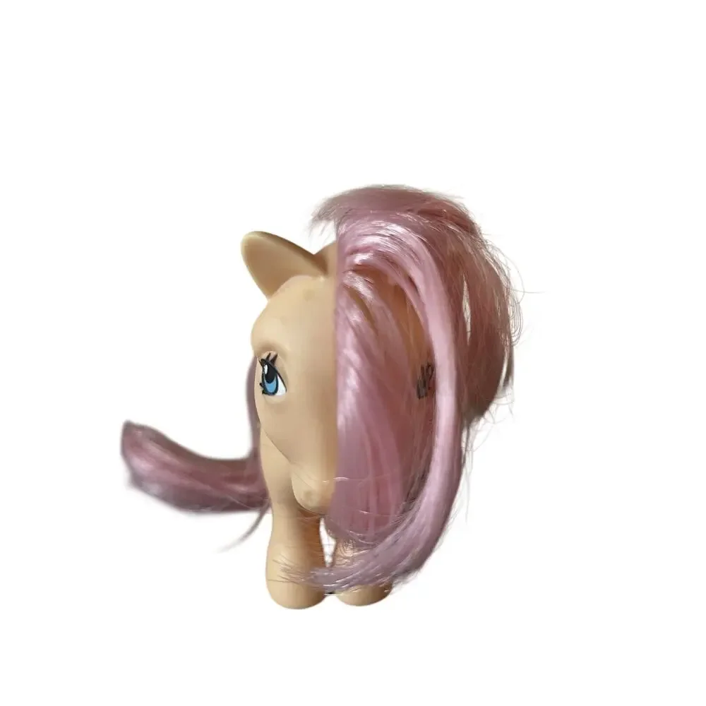 Vintage 1982 Hasbro My Little Pony G1 Peachy Pretty Parlor Peach Pink Hearts